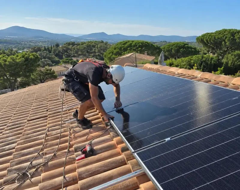 Installateur panneaux solaires Barbentane — pose photovoltaïque sur toiture